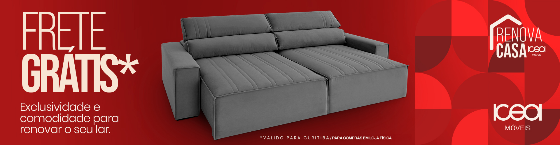 Full Banner Home - FRETE GRÁTIS