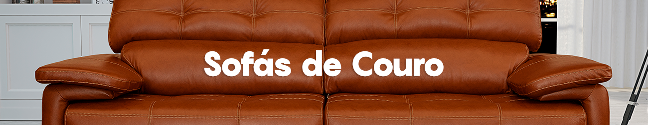 Categoria - Sofás de Couro