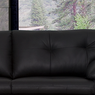 Encosto de Sofá de couro