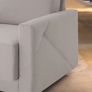 Sofá cama Icea Realeza Plus braços