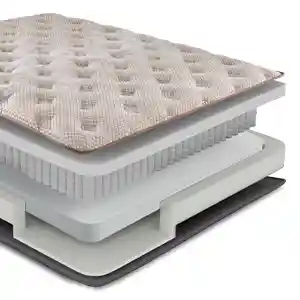 Conjunto Box Dallas Espuma Densidade D28 + Molas