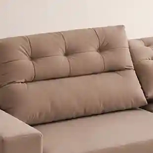 encosto de sofá icea reclinavel bege