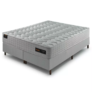 Conjunto Box Exclusive Espuma Densidade D33HR + Molas