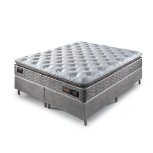 Conjunto Box Touch Látex Densidade PU D60 e D33HR + Molas