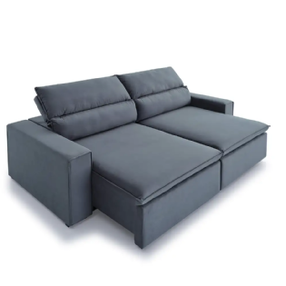 Sofá Retrátil e Reclinável Solene