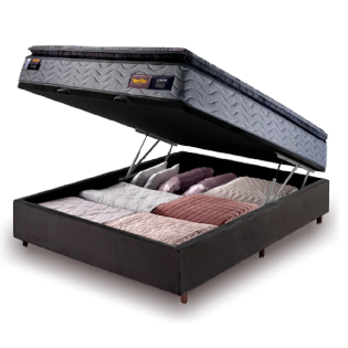 Conjunto Box Baú Leader Plus Densidade D40HR + Molas