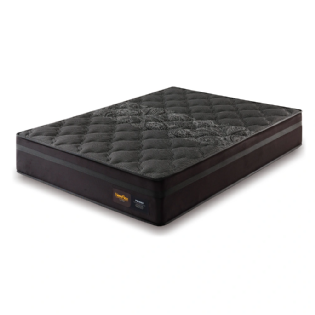 Colchão Prestige Black Espuma Densidade D28 + Molas