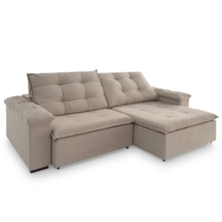 Sofá Retrátil Reclinável Venus