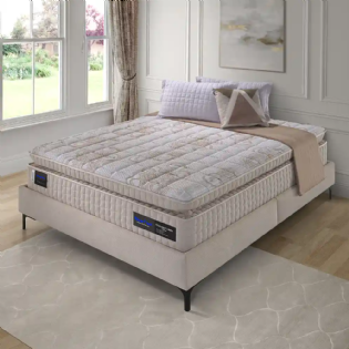 Conjunto Box Concept Látex Espuma Látex PU e D33HR + Molas