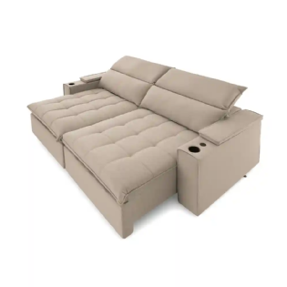 Sofá Retrátil Reclinável Imperador