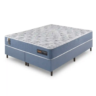 Conjunto Box Bacio Della Luna Espuma Densidade D28 + Molas